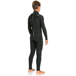 2022 Quiksilver Boys Everyday Sessions 4/3mm Back Zip Wetsuit EQBW103070 - Black